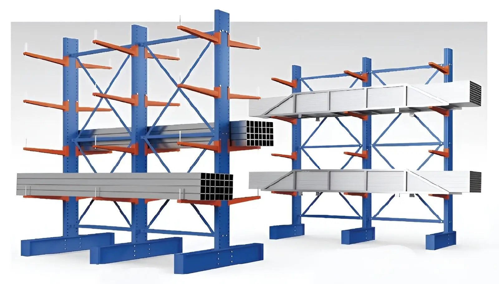 Konsol Kollu Raf Sistemi (Cantilever Raf Sistemi) Raffar