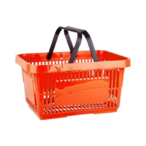 (5'li Paket) PLASTİK EL SEPETİ 22 LİTRE Raffar