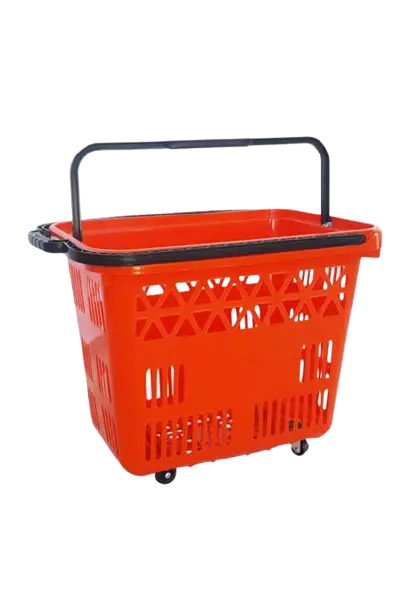 ( 3'lü Paket ) 54 Litre Tekerlekli Sepet Raffar