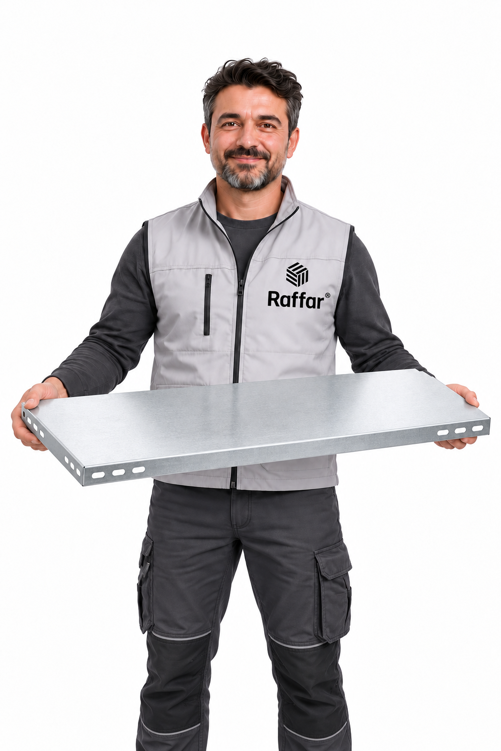 Raffar Galvaniz Raf Tablası – Çelik Raf Yedek Tablası