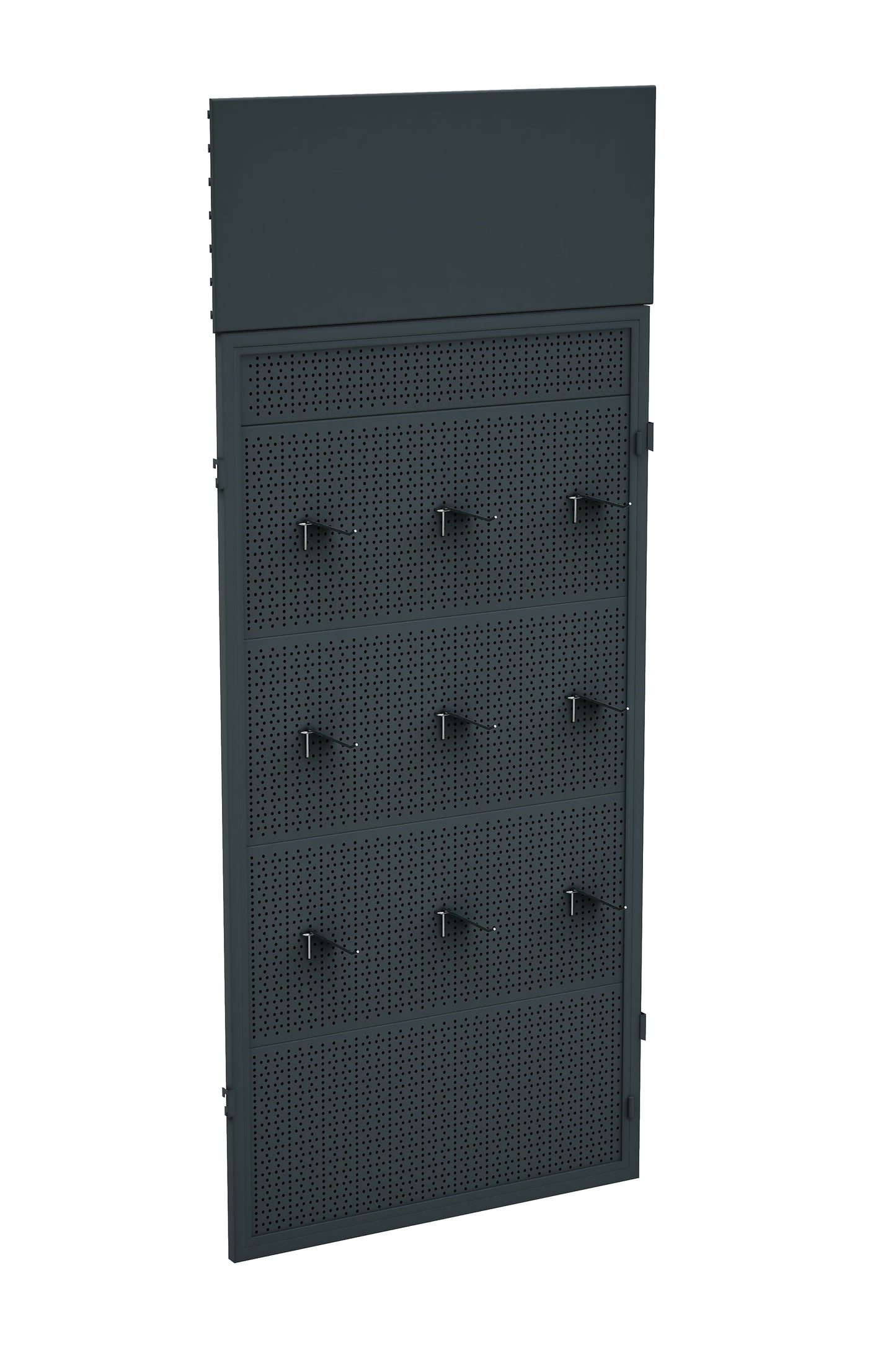 ANTRASİT Renk Tek Ayaklı KAPI Ünitesi  (Tek Başına Kullanılmaz) 90*H220 CM