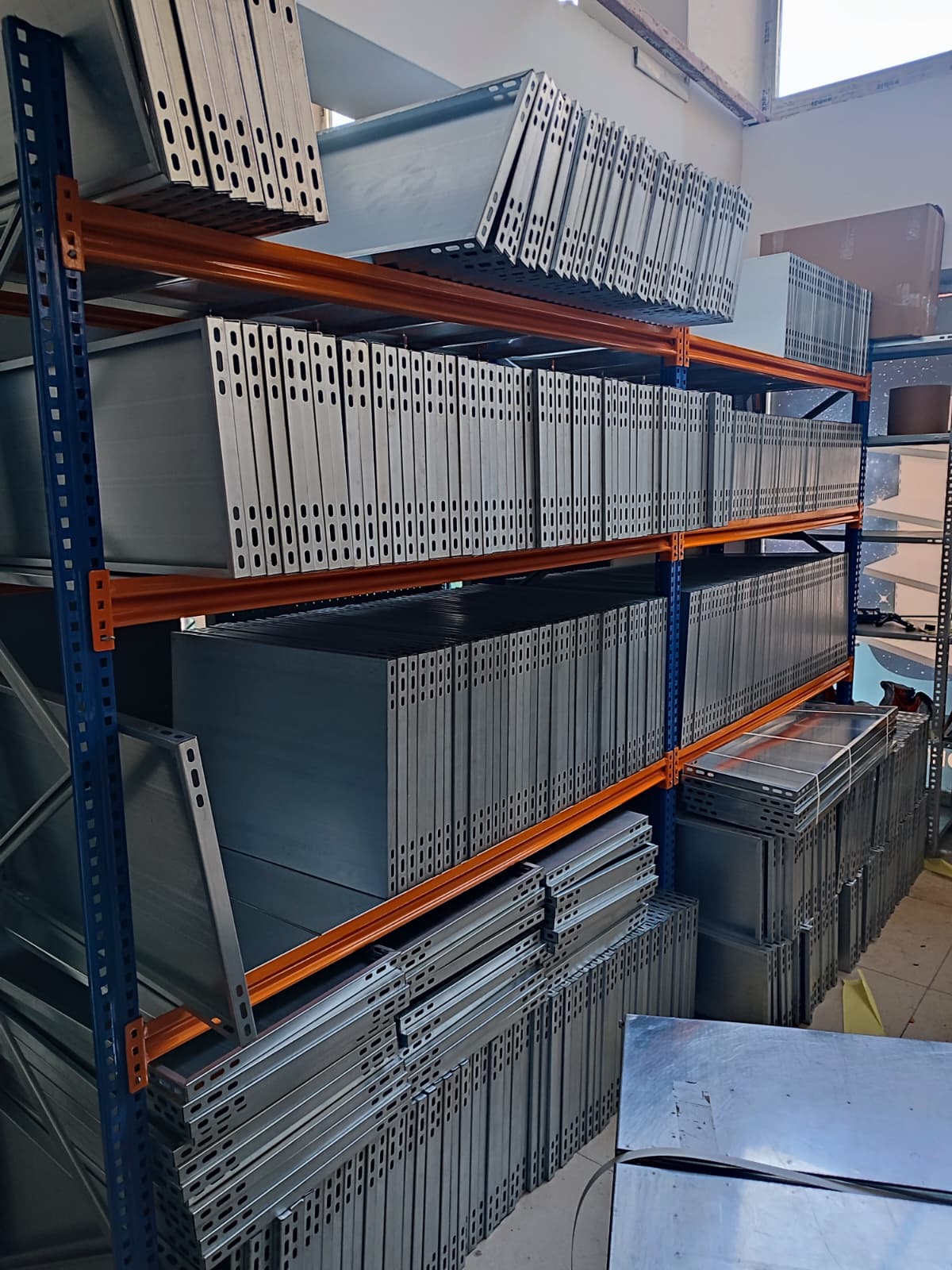 Galvanized 5-Tier Archive Shelving System - Steel Shelf - Metal Shelf