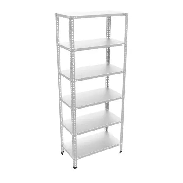 Galvaniz 6 Katlı Arşiv Raf Sistemi - Çelik Raf - Metal Raf Raffar