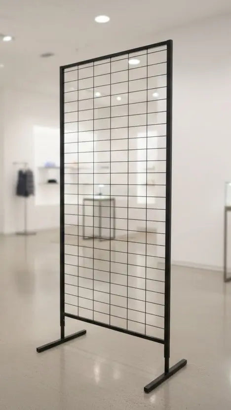 Tel Raf Profil Ayaklı Tel Pano 90x190 Cm Raffar